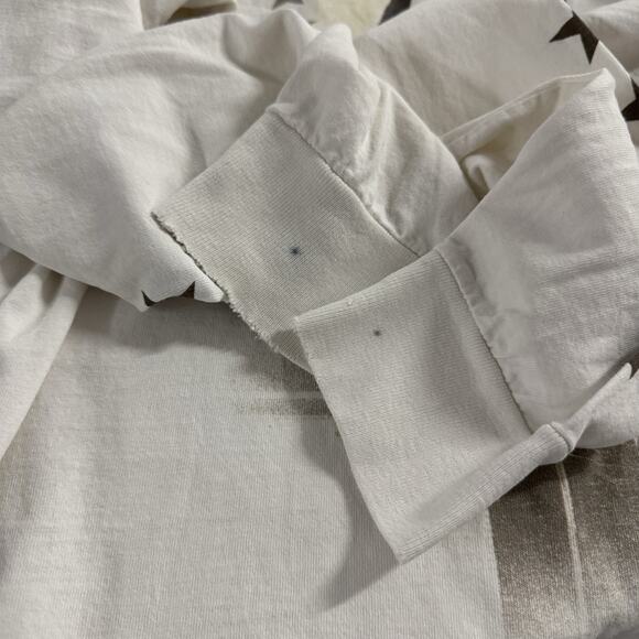 Vintage 1998 Bob Dylan Star Guitar Longsleeve T Shirt Large Rock Band Joan Baez - Picture 8 of 9